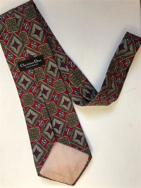 christian dior tie vintage.